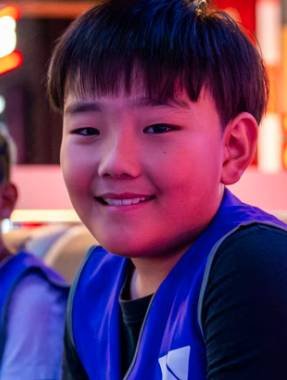 Before - Original photo of a young boy